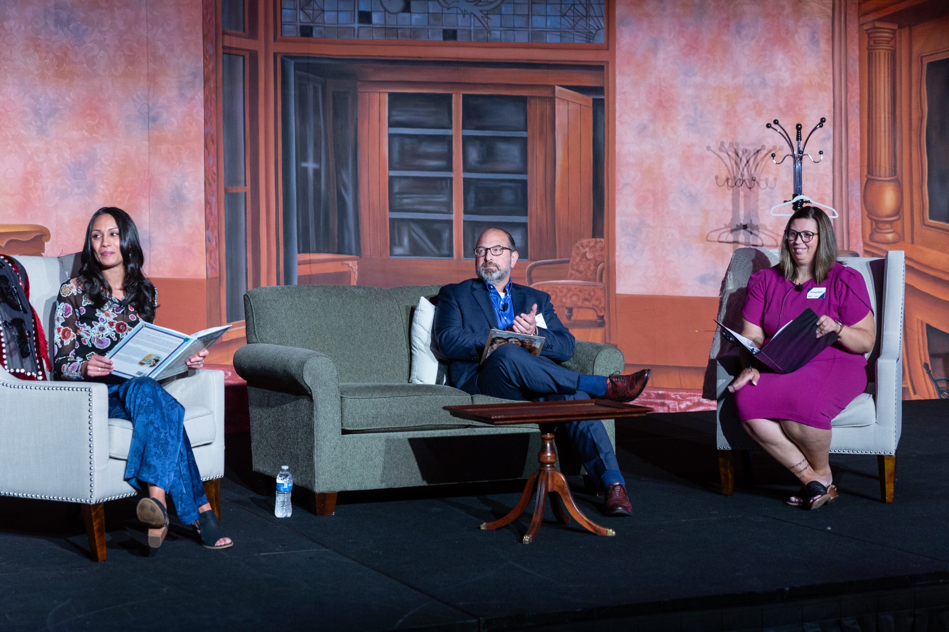 Family Room Interior Professional Scenic Backdrop