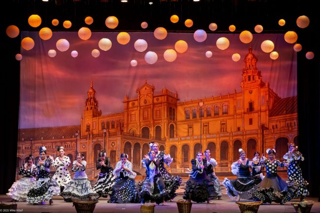 Orlando Flamenco, Inc PLAZE DE ESPANA Professional Scenic Flamenco Backdrop