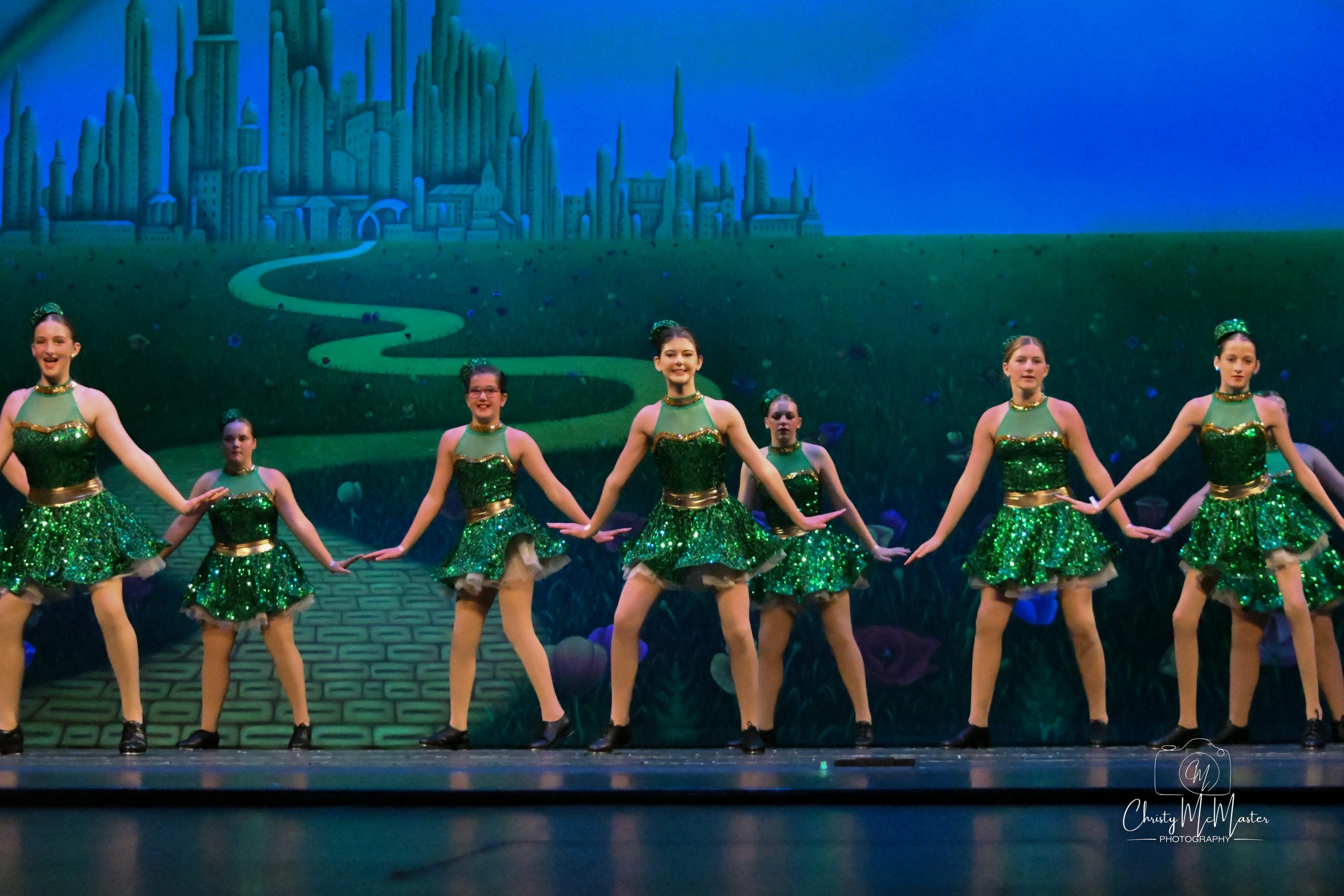 ROAD TO OZ Professional Scenic Wizard of Oz Backdrop