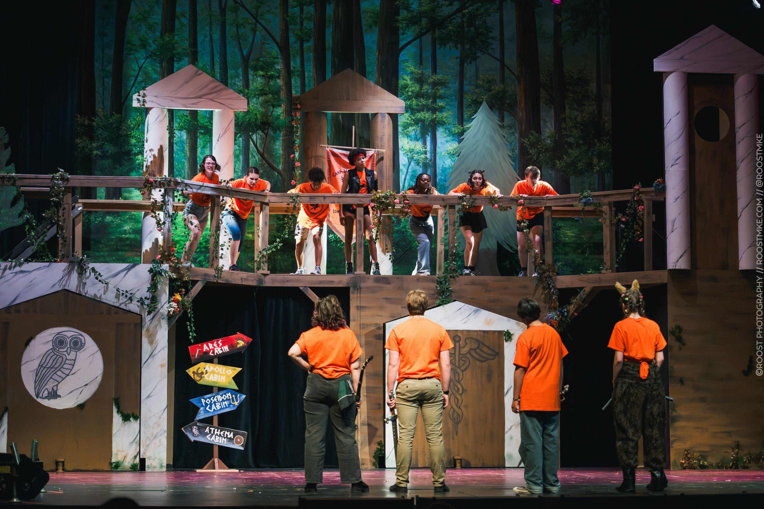 TRANQUIL WOODS Professional Scenic Percy Jackson Backdrop