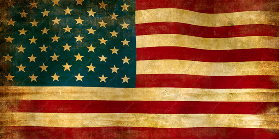 Vintage American Flag