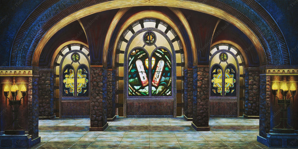 Baroque Cathedral Interior