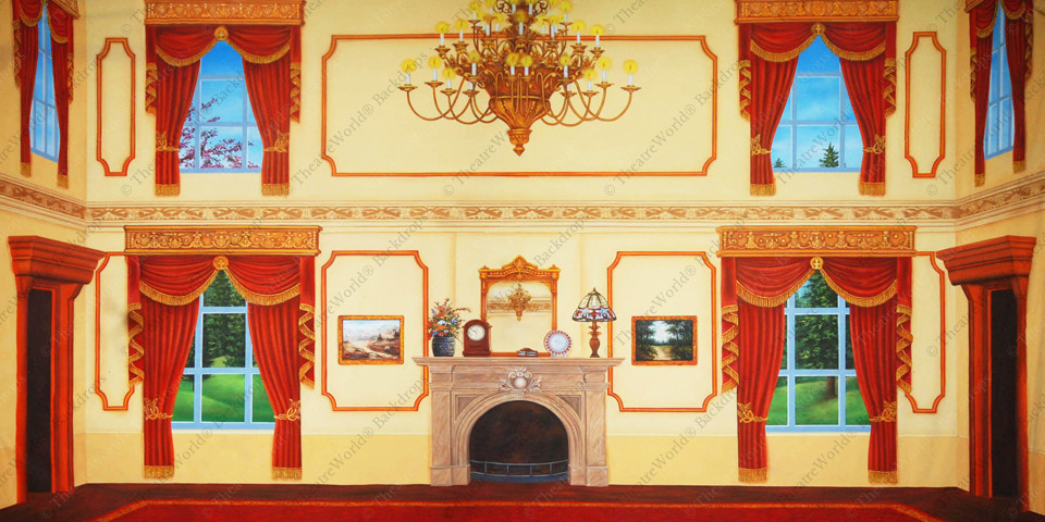Victorian Parlor Summer - A