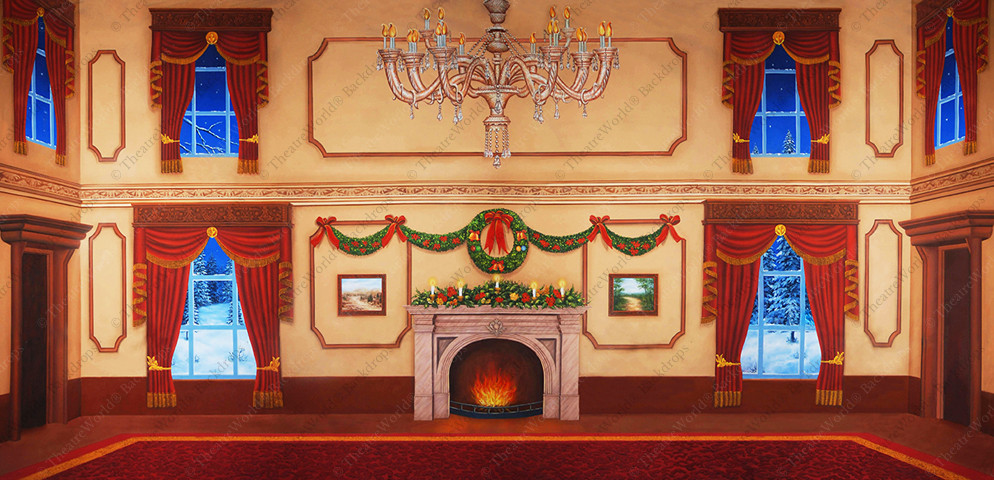Victorian Parlor Christmas - B