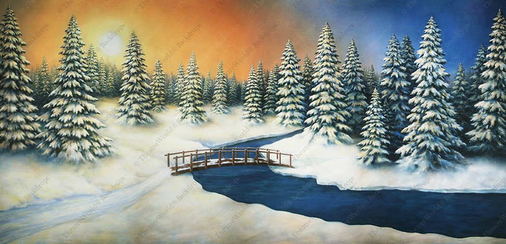 Country Winter Woods
