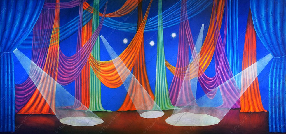 Le Cirque Celebration Drape - B