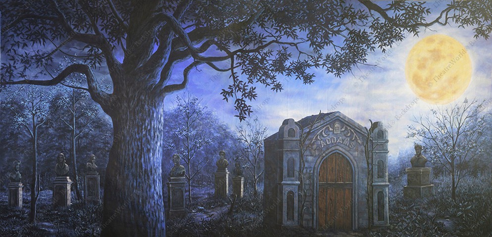 Addams Family Graveyard