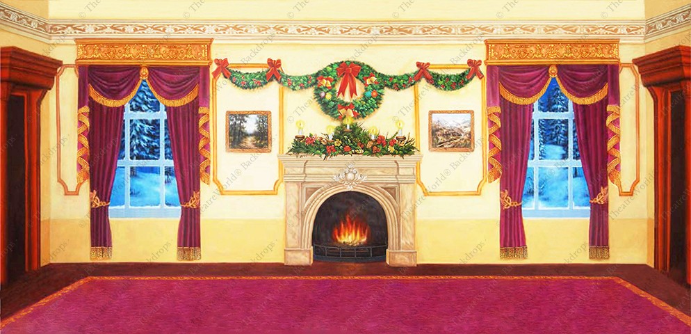 Victorian Parlor Christmas - C