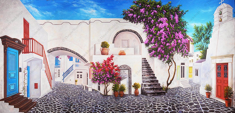 Mediterranean Courtyard - B