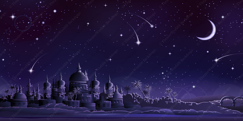 Arabian City - Crescent Moon